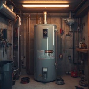 Hot water heater problems can cause smaller hot water spout.